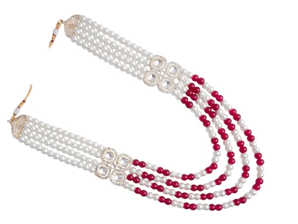 Contemporary_Indian_Groom_Haar_With_Pastel_Pearl_Finish-_Rani_Pink