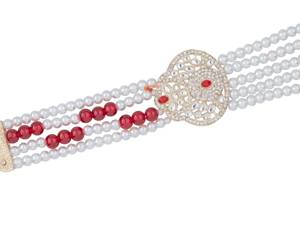 Red_&_White_Bead_Triple-Layer_Groom_Mala_With_Kundan_Side_Pendants