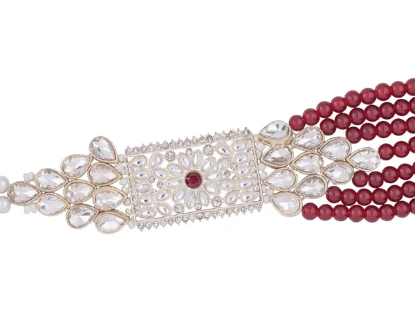 Ethnic_Pearl_&_Red_Bead_Groom_Mala_With_Kundan_Embellishments