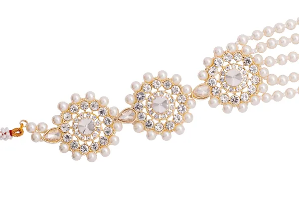 Glorious_Pearl_&_Bead_Grooms_Mala_With_Kundan_Floral_Motifs_-_Cream