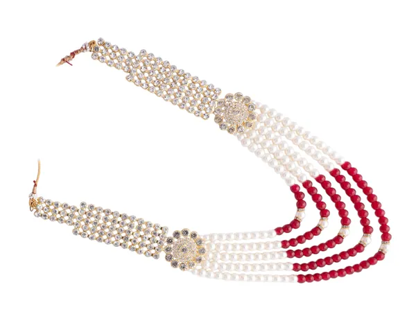 Stylish_Pearl_&_Red_Bead_Grooms_Mala
