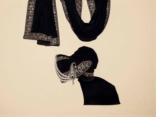 Royal_Black_Velvet_Groom_Pagdi_With_Safa_And_Pearl_Kalgi