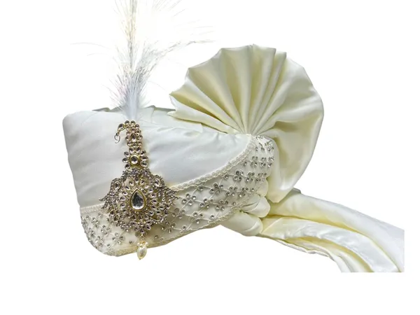 (Hand-Tied)_Grand_Couture_Groom_Pagdi_with_Embroidered_Safa_and_Kalgi