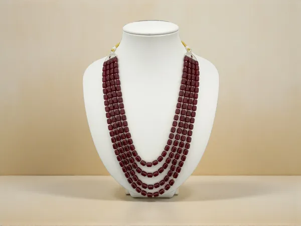 Elegance_in_Style_maroon_beaded_groom_mala