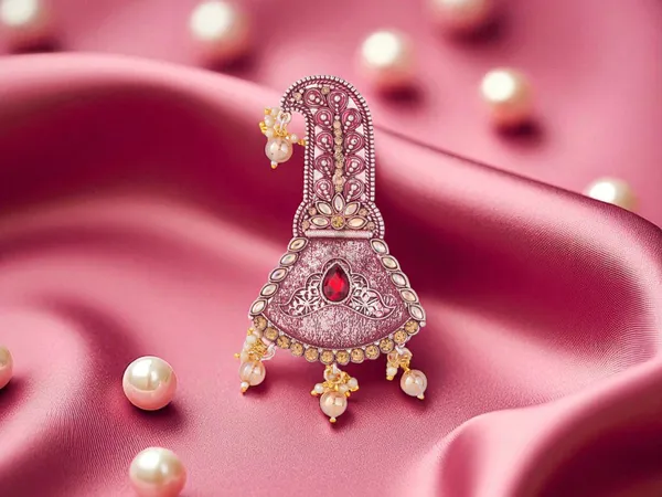 Royal_Groom_Kalgi_With_Stone_Embellishments_&_Pearl_Danglers