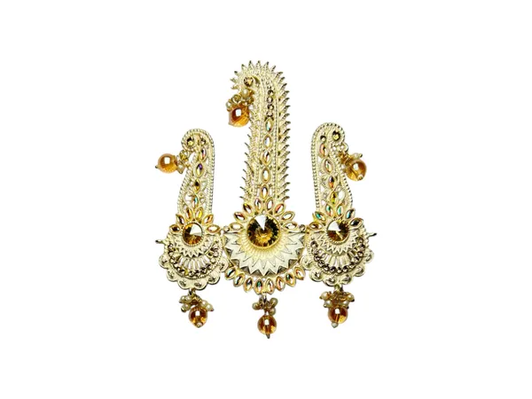 Royal_Triple-Design_Groom_Kalgi_With_Gold_Detailing