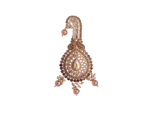 Traditional_Groom_Kalgi_With_Kundan_Work_&_Pearl_Danglers
