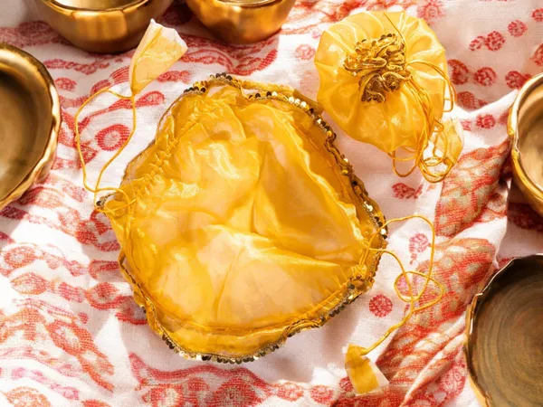 Yellow_Round_Wrap_Potli_Bag_(Pack_Of_2)