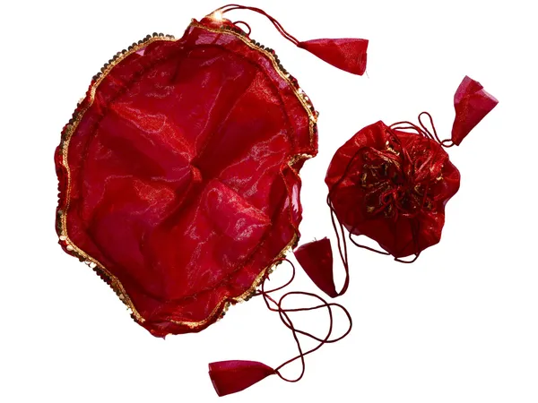 Maroon_Round_Wrap_Potli_Bag_(Pack_Of_2)