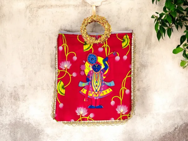 Shri_Square_Bag_With_Golden_Handle_-_Red