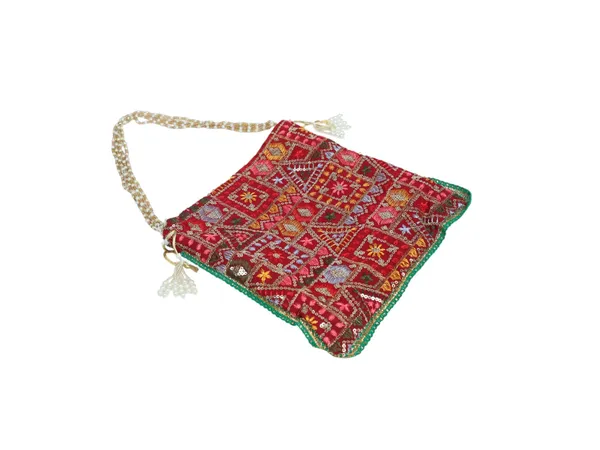 Phulkari_Handcrafted_Potli_-_Maroon