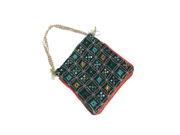 Rajwada_Handcrafted_Potli_-_Green