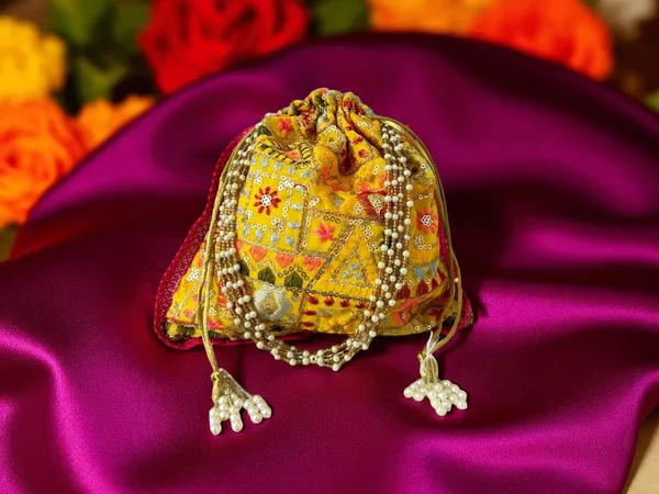 Phulkari_Embroidered_Potli_Bag_-_Yellow