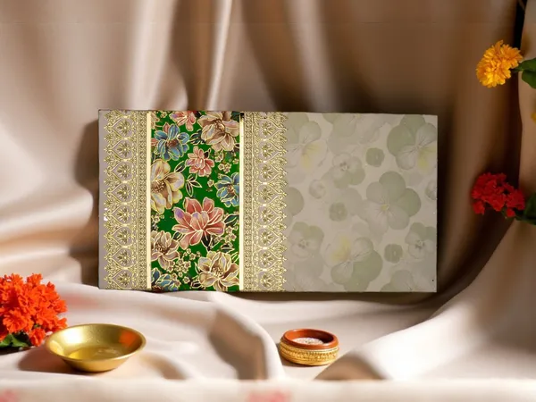 Elegant_Green_Floral_Paper_Shagun_Envelope(Pack_Of_10)