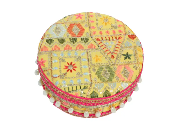 Phulkari_Handcrafted_Laddoo_Box_-_Yellow