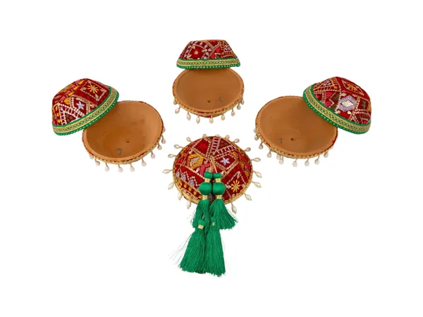 Phulkari_Handcrafted_Manda_-_Maroon