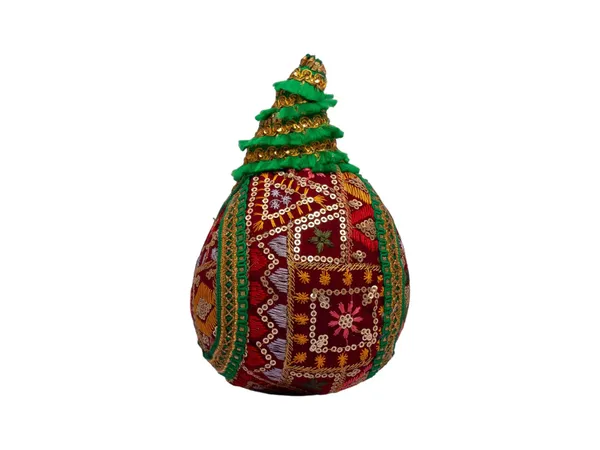 Phulkari_Handcrafted_Nariyal_-_Maroon