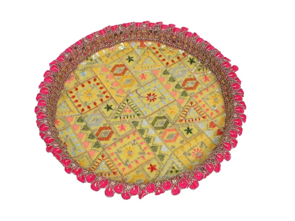Phulkari_Handcrafted_Thaal_-_Yellow