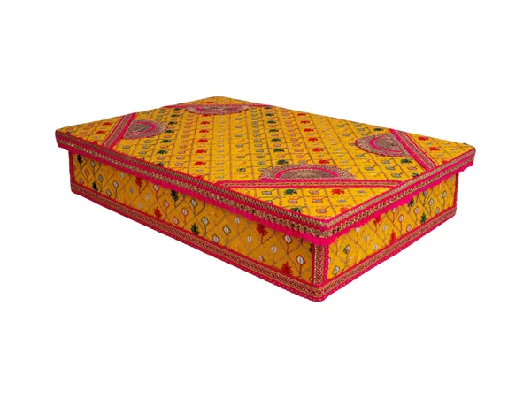 Zardozi_Embroidered_Chowki_-_Yellow
