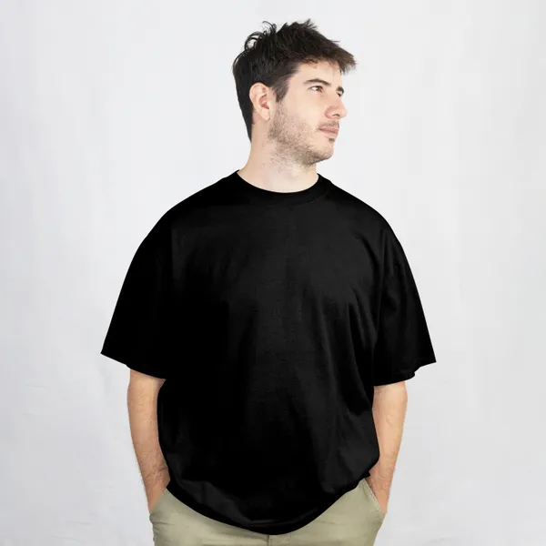 Black_Cotton_Oversized_T-Shirt_For_Unisex_|_Premium_French_Terry_Cotton_T-Shirt_For_Unisex