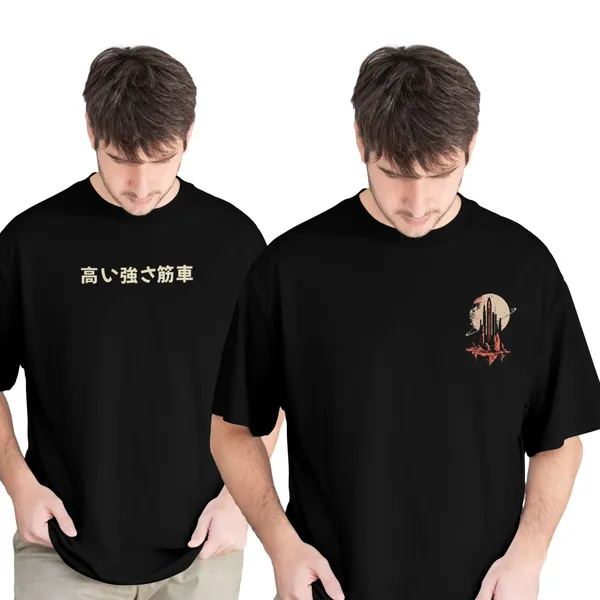 Black_Cotton_Oversized_T-Shirt_For_Unisex_|_Premium_French_Terry_Cotton_T-Shirt_For_Unisex