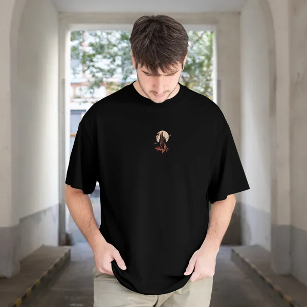Black_Cotton_Oversized_T-Shirt_For_Unisex_|_Premium_French_Terry_Cotton_T-Shirt_For_Unisex