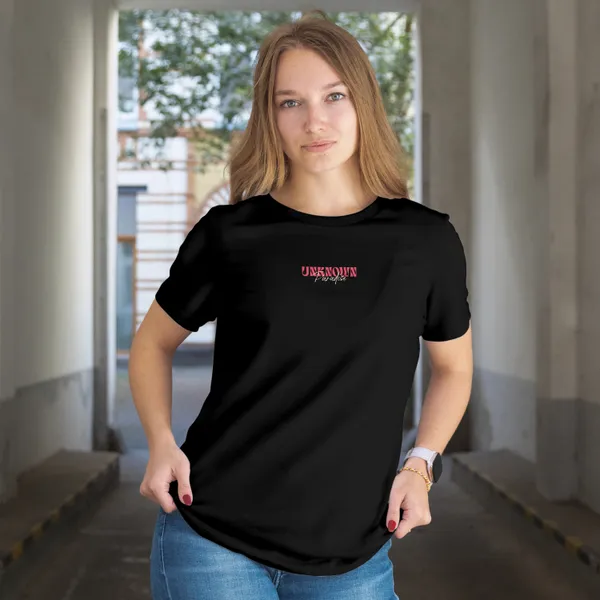 Black_French_Terry_Cotton_Oversized_T-Shirt_For_Women