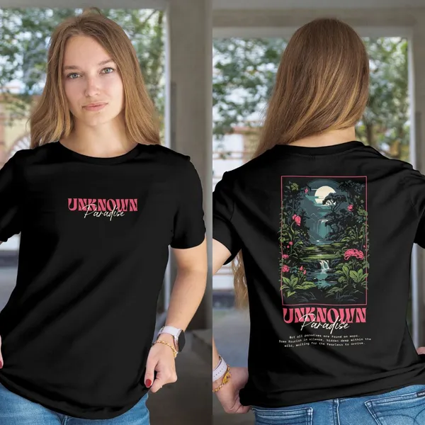 Black_French_Terry_Cotton_Oversized_T-Shirt_For_Women