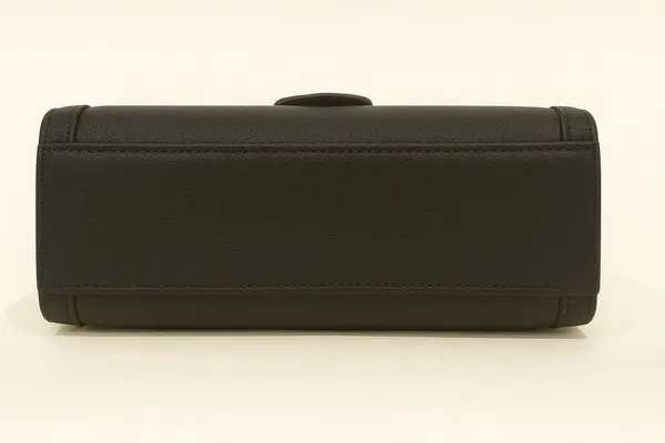 Brown_Artificial_Leather_Flap_Closure_Handbag_For_Girls
