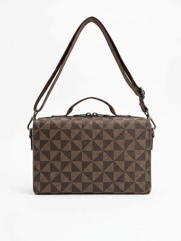 Brown_textured_crossbody_sling_bag