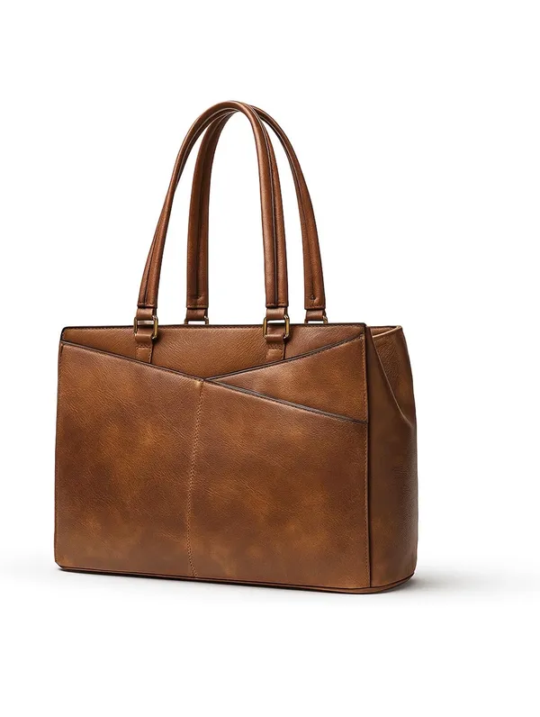 Classic_Brown_structured_tote_handbag_for_women