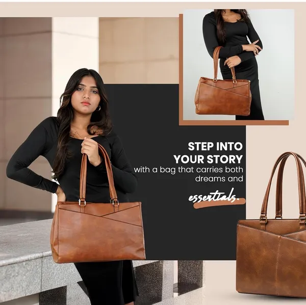 Classic_Brown_structured_tote_handbag_for_women