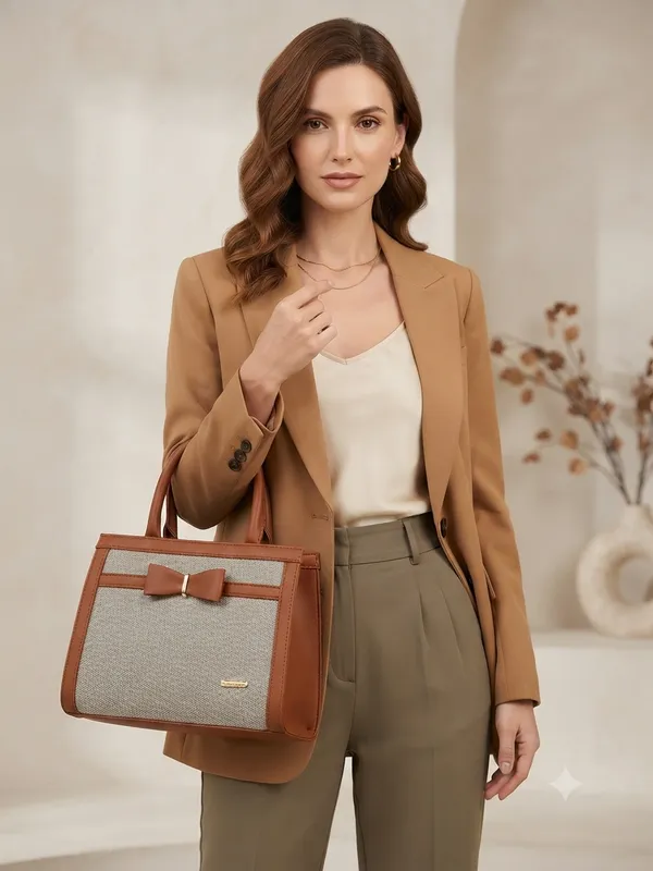Classic_Grey_structured_tote_handbag