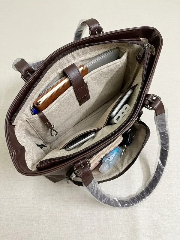 Prevera_Brown_tote_handbag