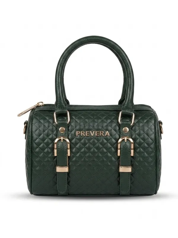 Prevera_Green_Duffle_Bag_for_women