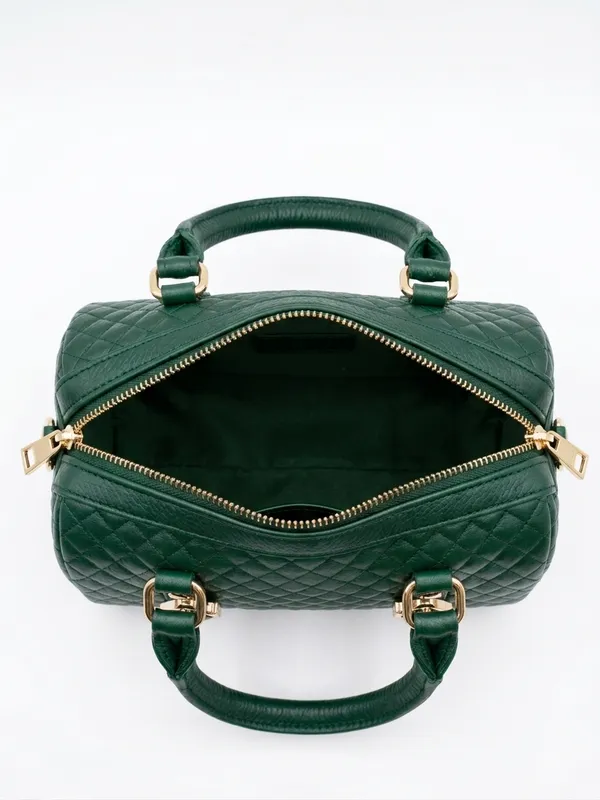 Prevera_Green_Duffle_Bag_for_women