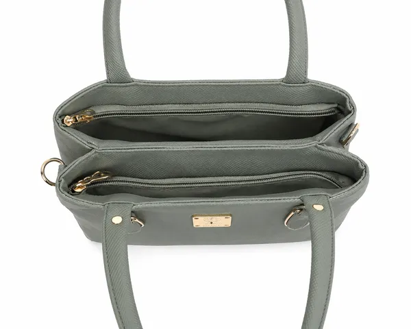 Prevera_Grey_textured_handbag