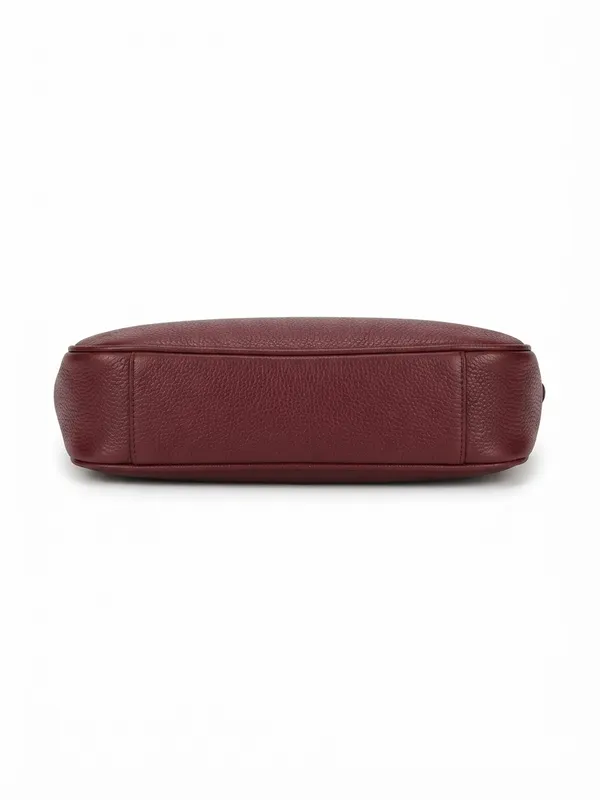 Prevera_Maroon_Charm_Shoulder_Bag