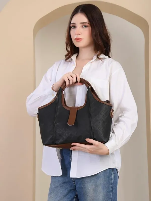 Prevera_Mocha_Grace_Tote_Handbag