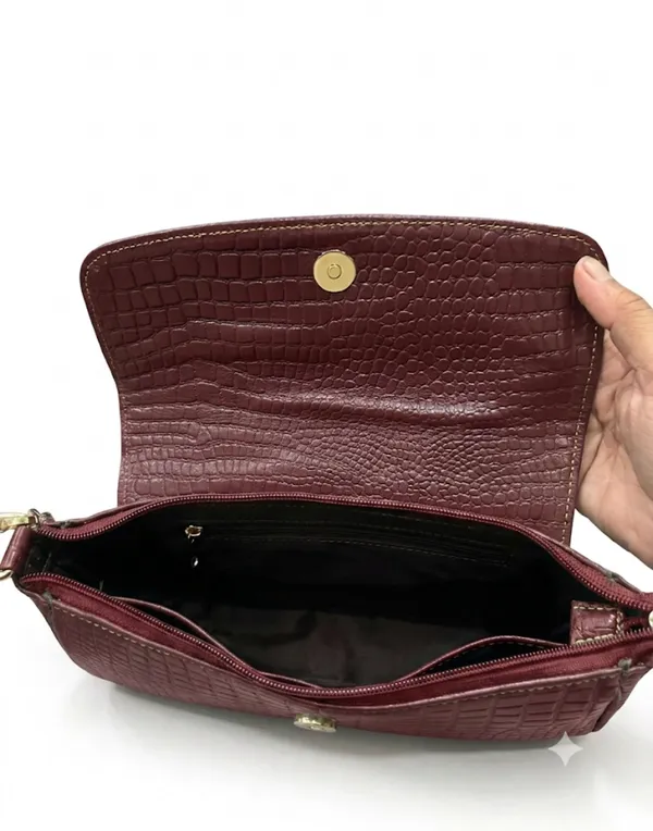 Prevera_Quilted_Burgundy_Shoulder_Bag