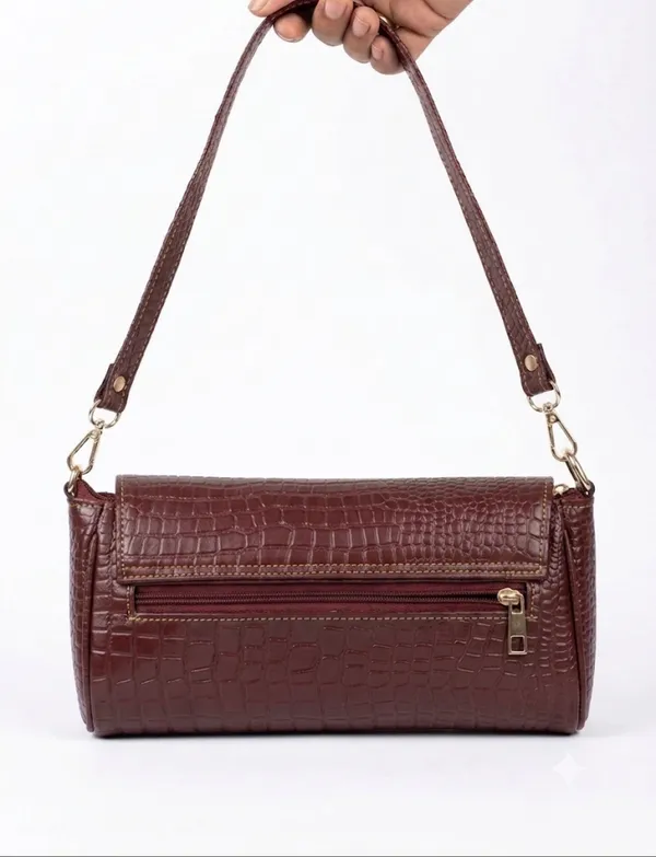 Prevera_Quilted_Burgundy_Shoulder_Bag