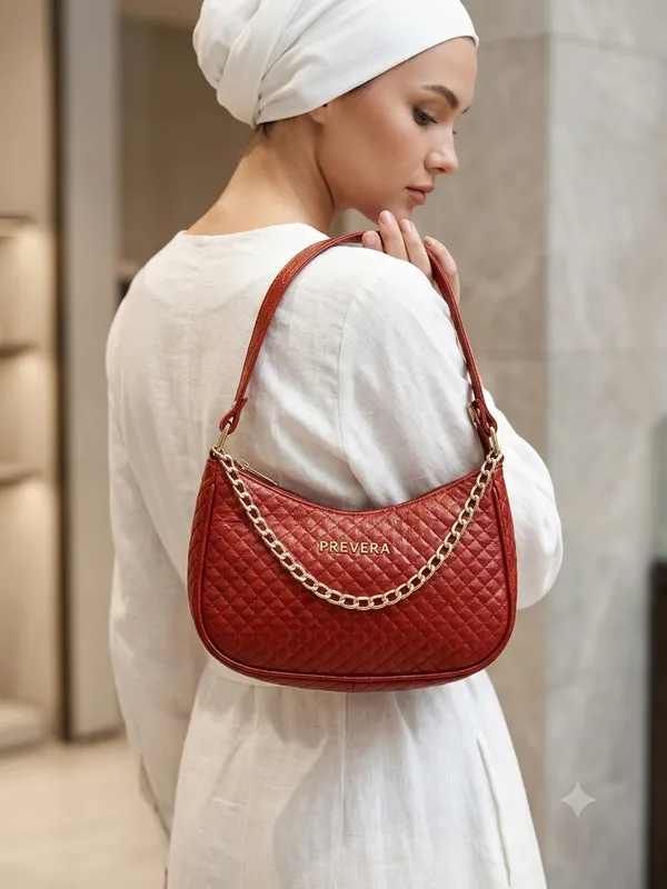 Prevera_Ruby_Luxe_Quilted_Shoulder_Bag
