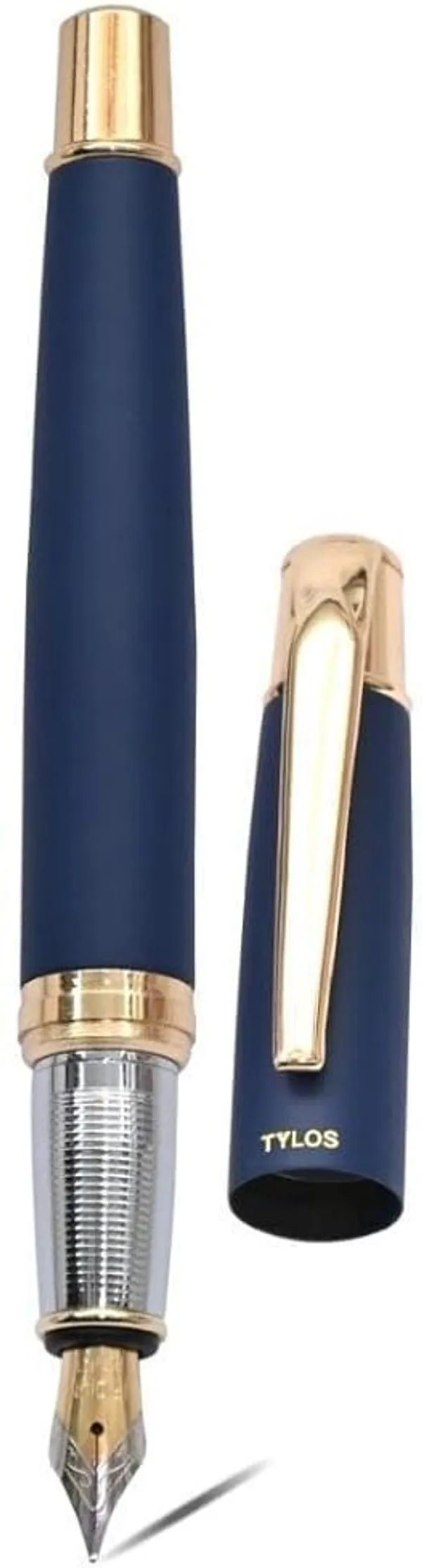 Blue_Metal_Fountain_Pen_For_Unisex