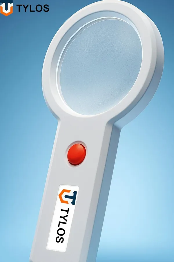 White_Plastic_Magnifier_Glass_For_Unisex
