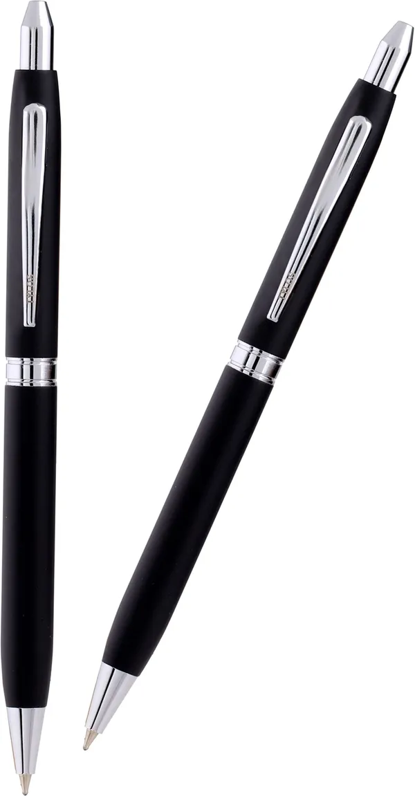 Black_And_Silver_Metal_Ball_Pen_For_Unisex_Pack_Of_2