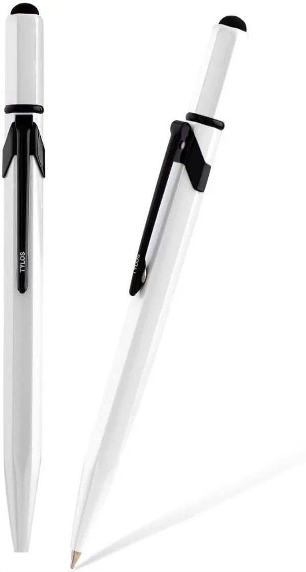White_And_Black_Metal_Ball_Pen_For_Unisex_Pack_Of_2