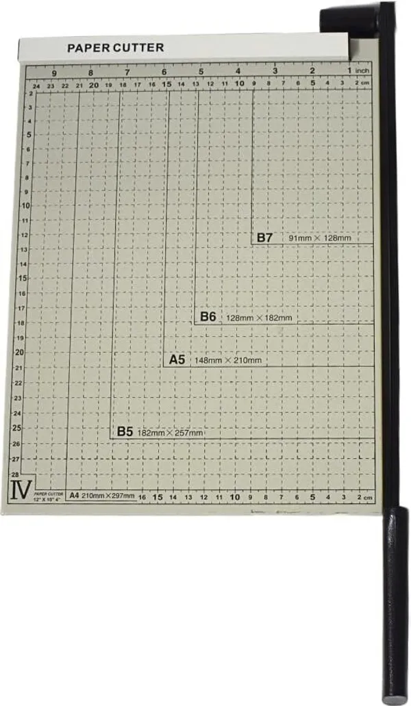 White_Rubber_Grip_Guillotine_Paper_Cutter_For_Home_And_Office