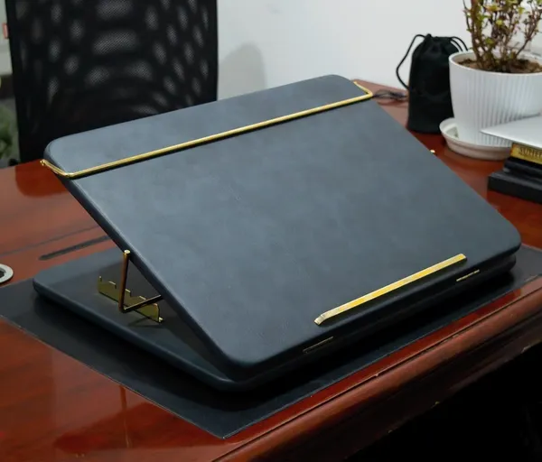 Black_Table_Top_Elevator_Writing_Desk_With_High_Grade_Leather_Adjustable_Step_Wise_Elevation_Laptop_Stand_For_Workspace