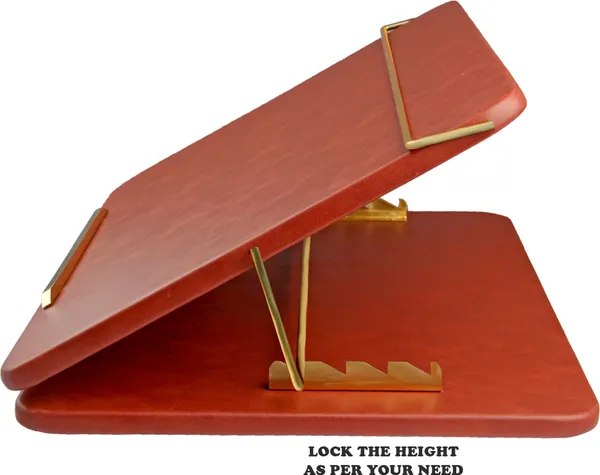 Orange_Table_Top_Elevator_Writing_Desk_With_High_Grade_Leather_Adjustable_Step_Wise_Elevation_Laptop_Stand_For_Workspace