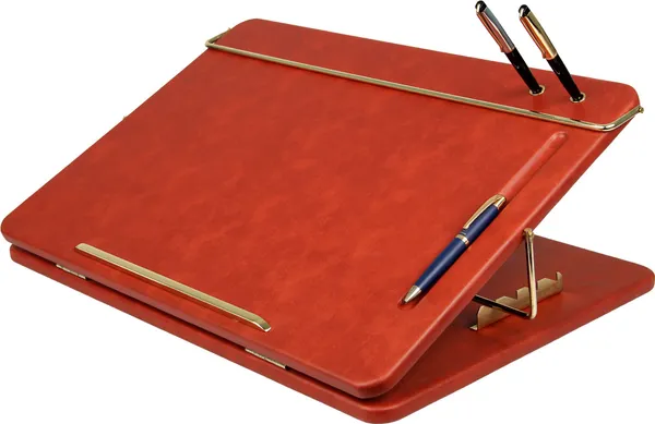 Brown_Table_Top_Elevator_Writing_Desk_With_High_Grade_Leather_Adjustable_Step_Wise_Elevation_Laptop_Stand_For_Workspace